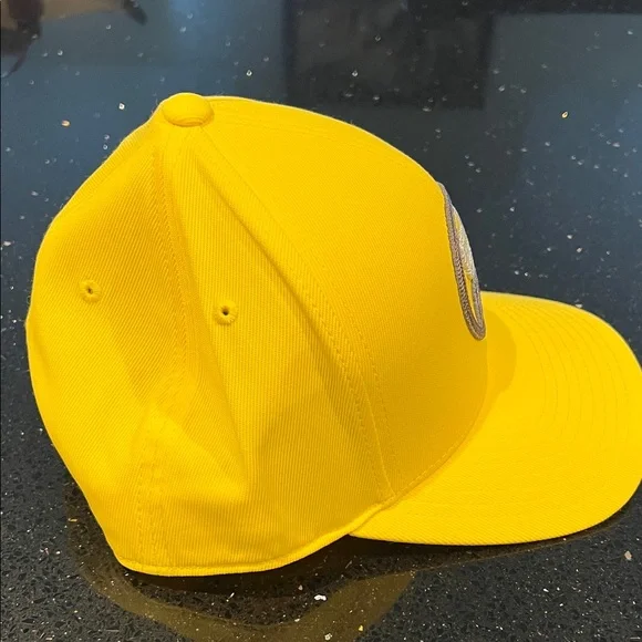 G/Fore Yellow Embroidered Logo Baseball Cap - Picture 4 of 7